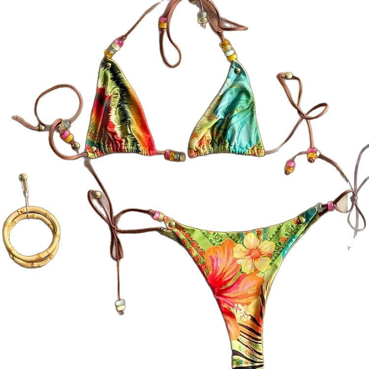 Womens Bikini Set Green