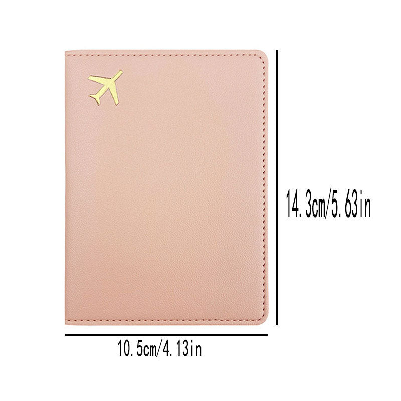 Leather passport holder