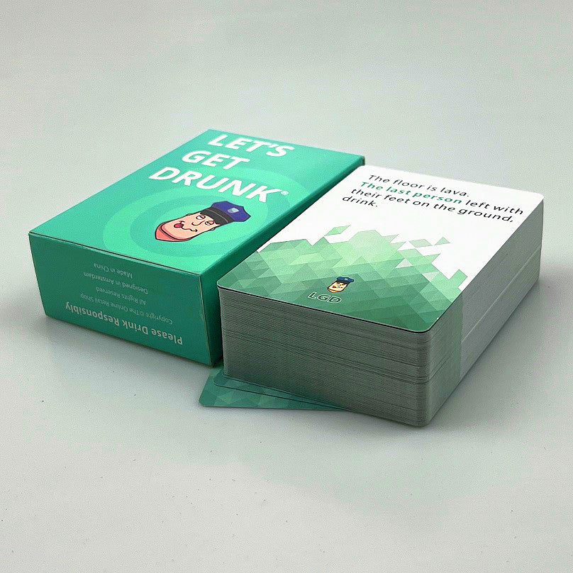 Drinking Party Board Game Cards